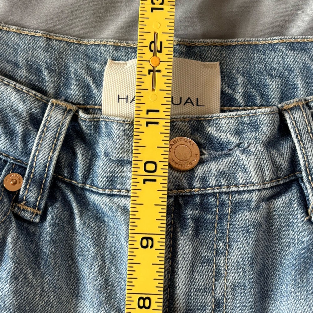Habitual Denver Denim Wide Leg Light Blue Jeans Womens Size 6/28 - Picture 11 of 16